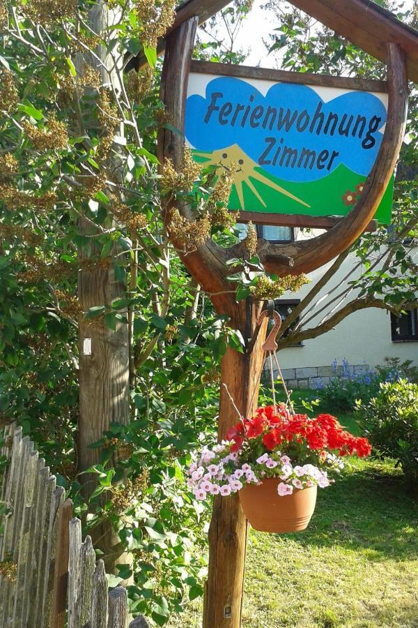 Ferienwohnung Schlesinger Hohnstein Eksteriør bilde